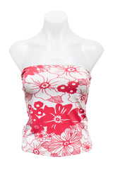 #01 Zara Strapless Top Red | c. 192 | Size 8