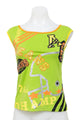 #079 Elisa Immagine T-shirt Green | c. | Size 12