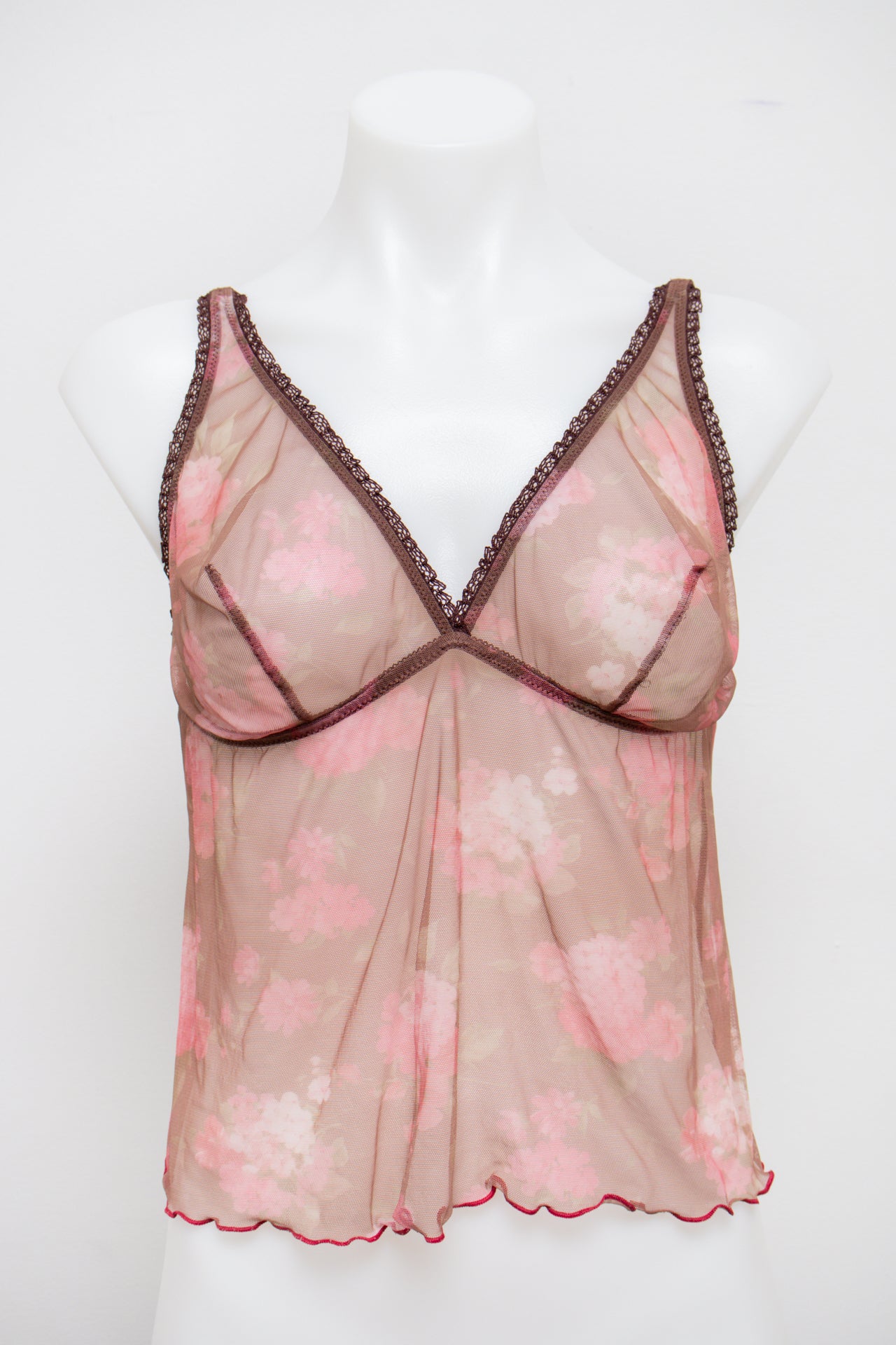 #28 Etam Camisole Top Brown | c. 181 | Size 8/10