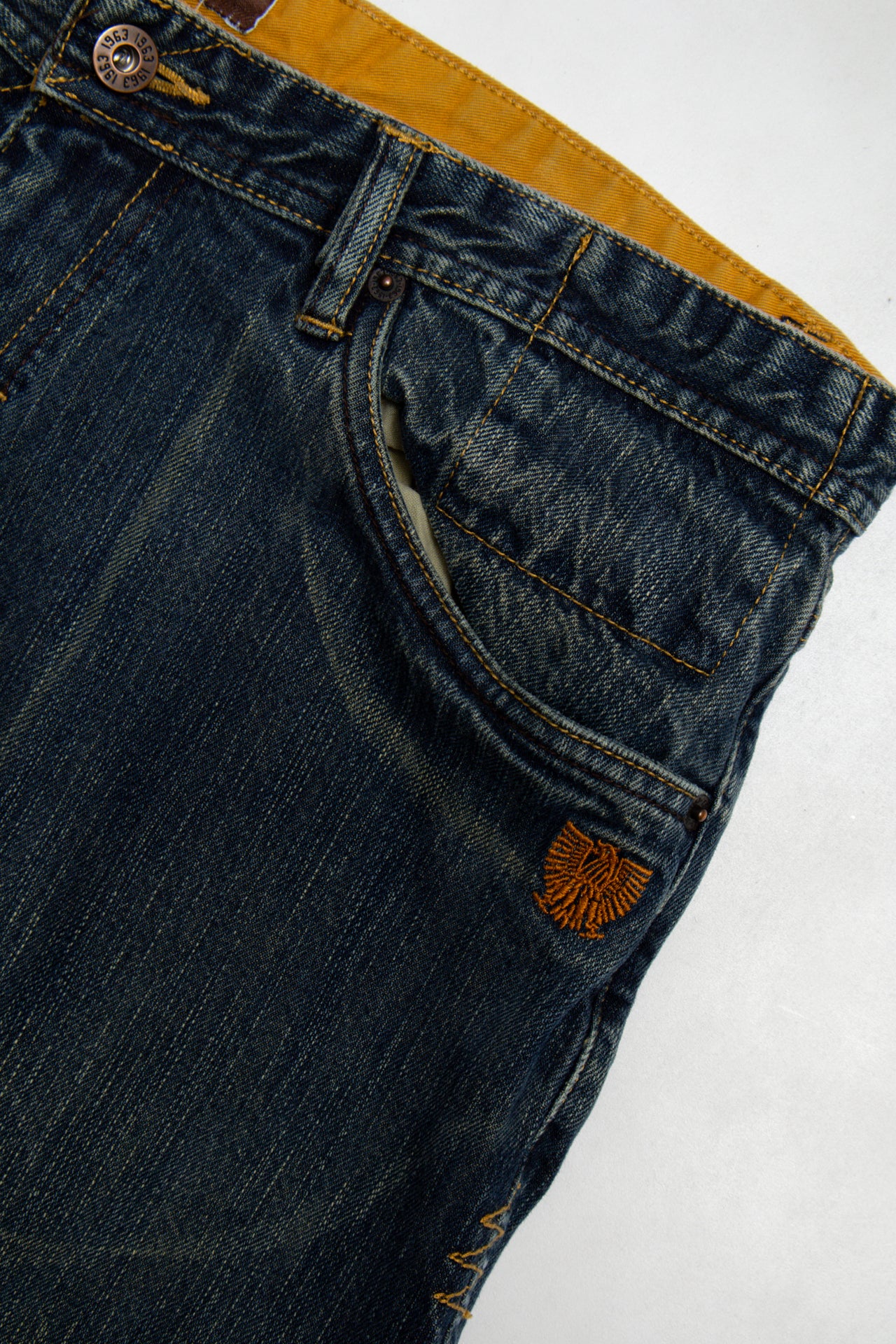 #103 Meo She Denim Co. Denim Shorts Blue | c. | Size 14
