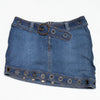#204 Jordache Mini Skirt Blue | c. 199 | Size 10