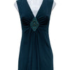 #38 Daniel Laurent Cami Top Green | c. 192 | Size 8