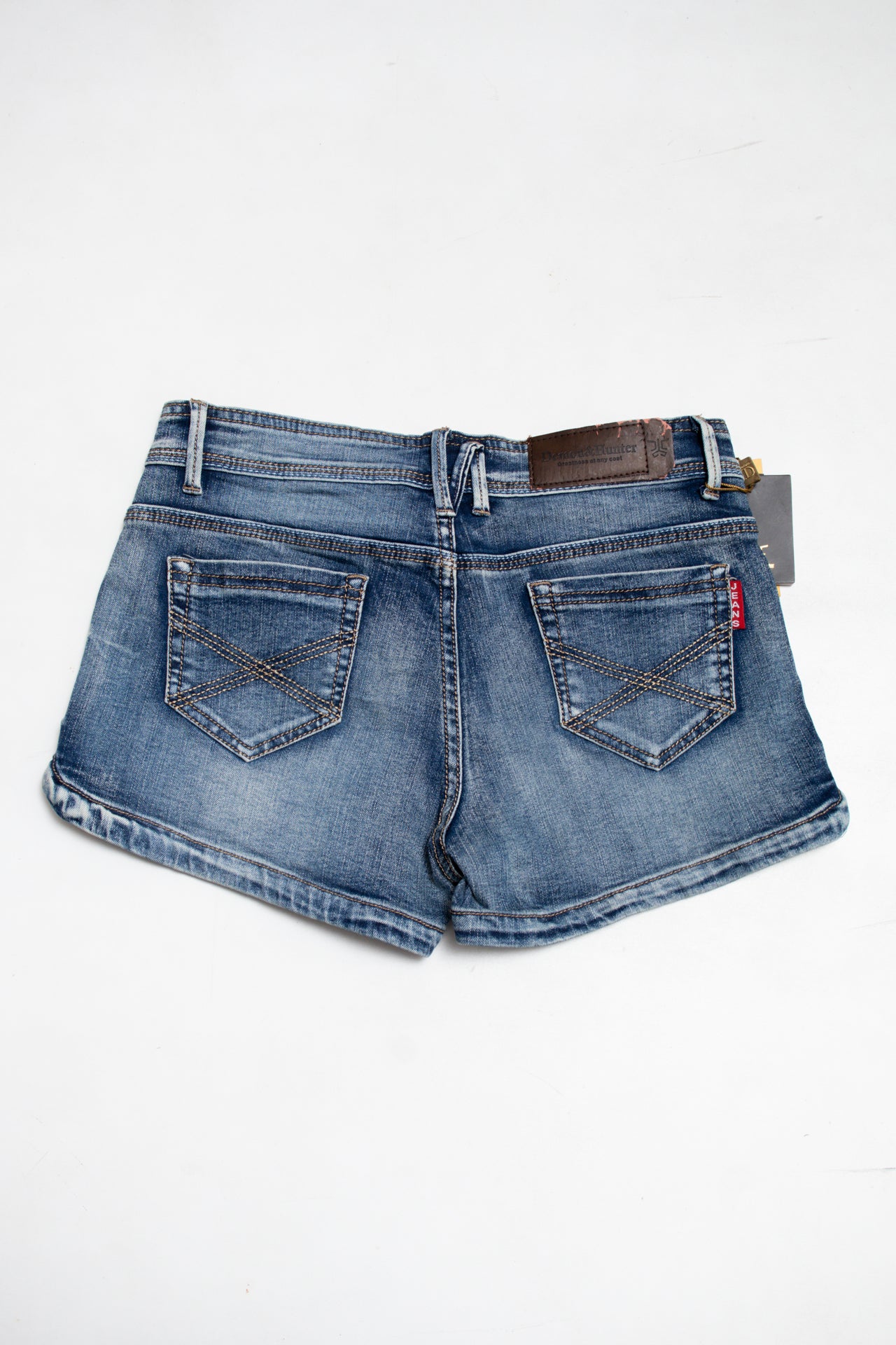 #186 Demon & Hunter Denim Shorts Blue | c. 188 | Size 8