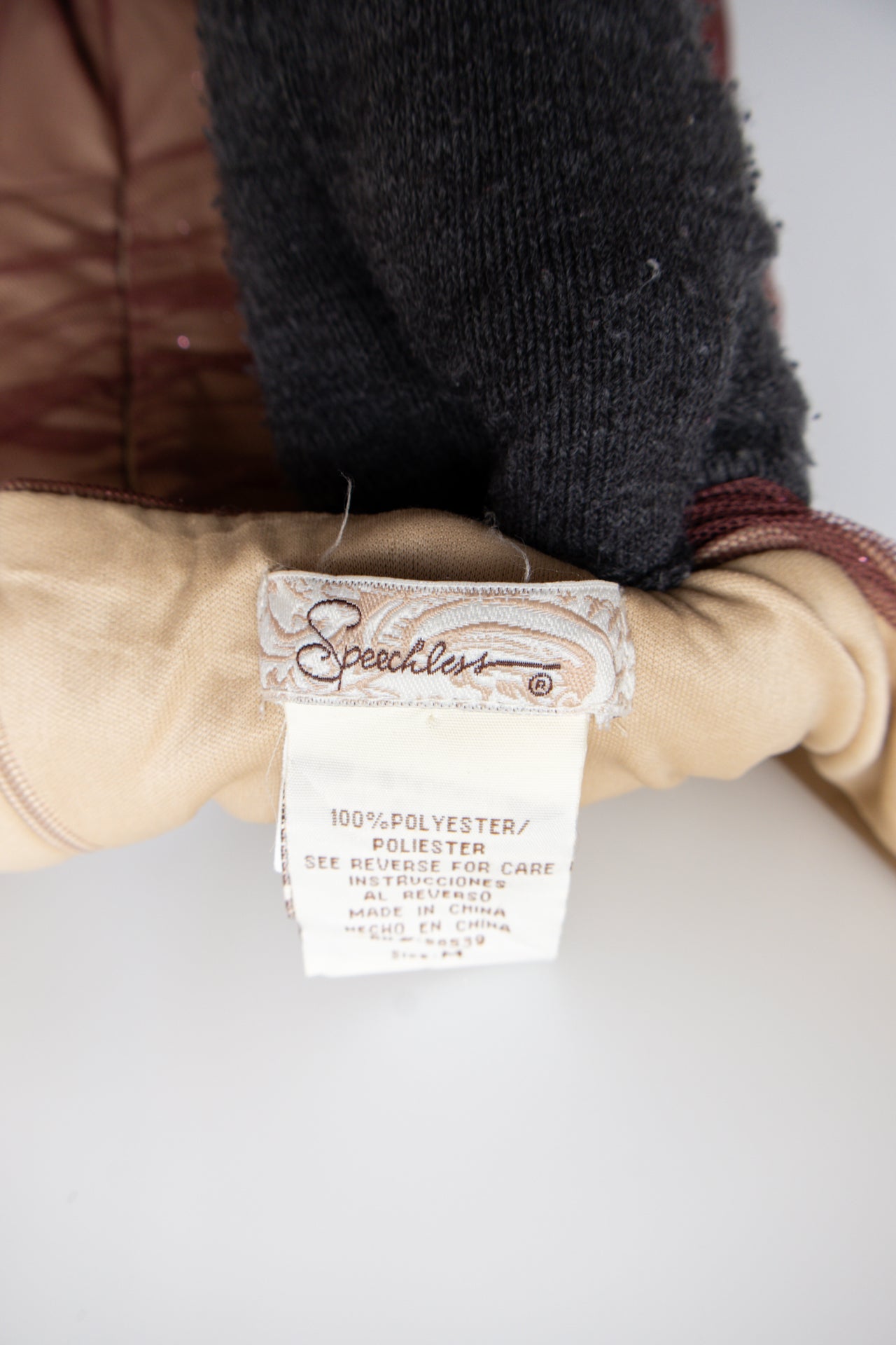 #157 Speechless Mini Skirt Brown | c. 192 | Size 10