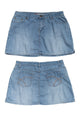 #152 Otb One Tuff Babe Denim Mini Skirt Blue | c. 190 | Size 10/12