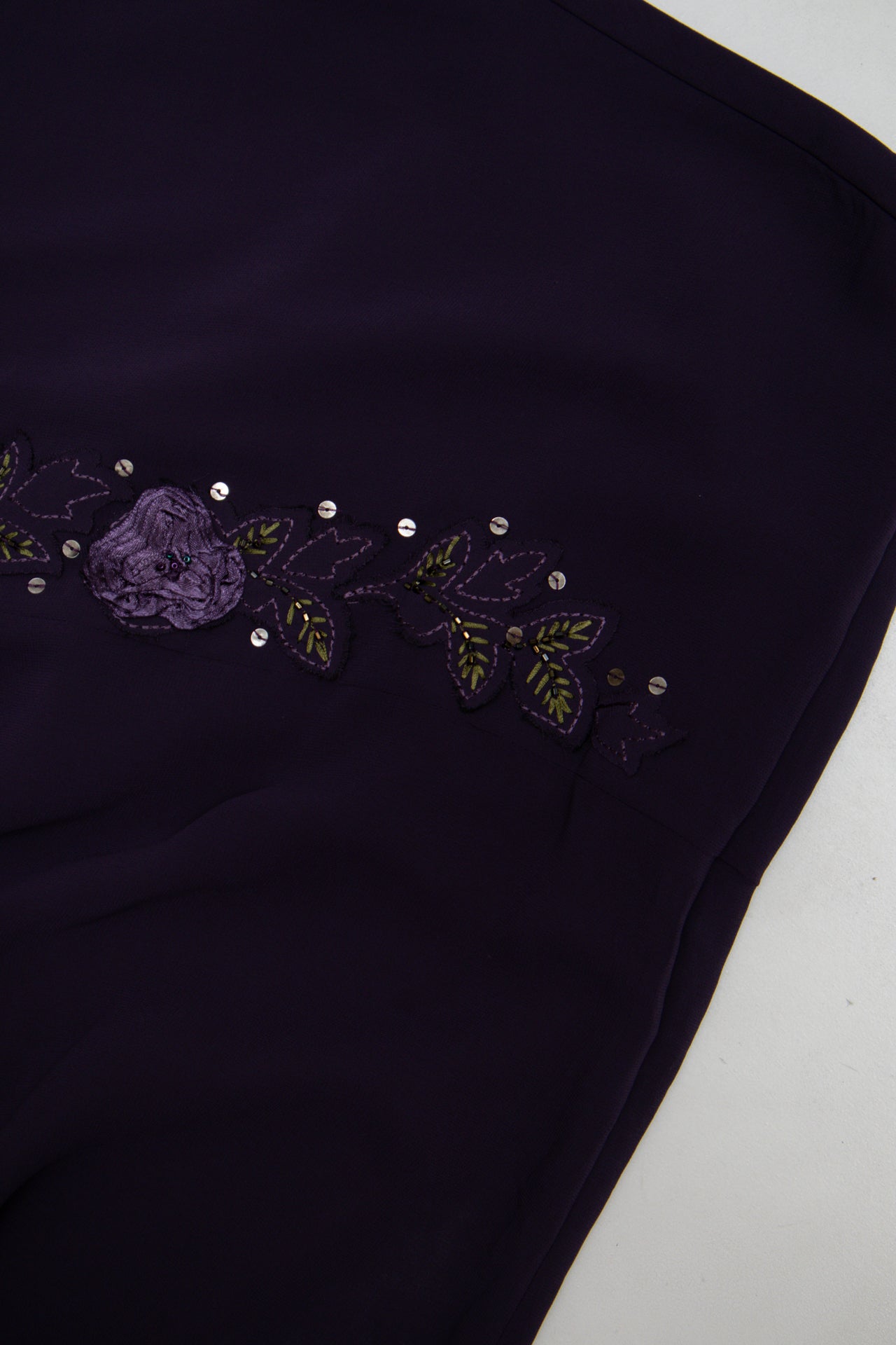 #171 Adrianna Papell Skirt Purple | c. 197 | Size 10