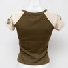 #92 Jennifer T-shirt Brown | c. 196 | Size 8/10