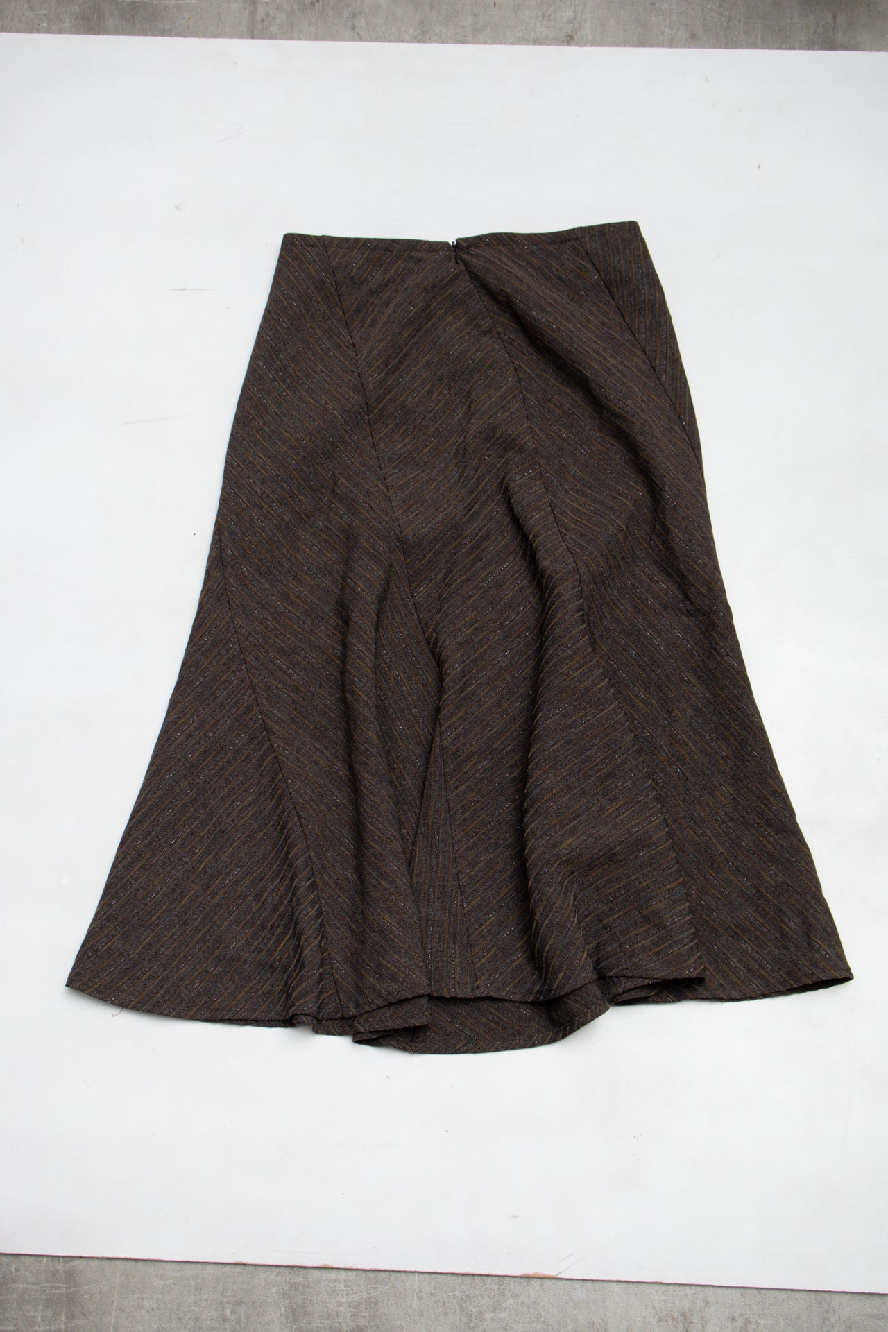 #163 Dressbarn Skirt Brown | c. 197 | Size 8