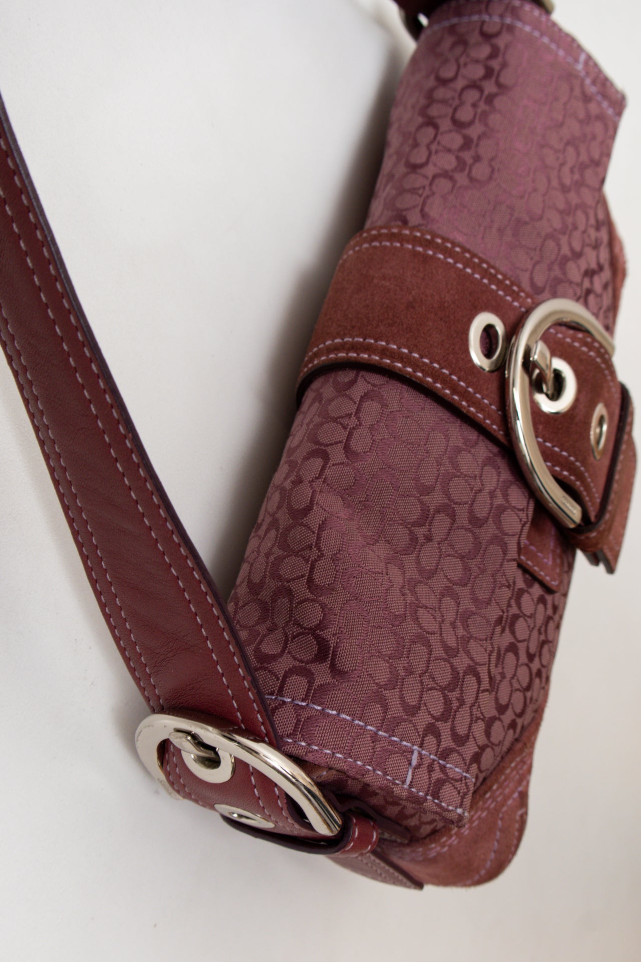 #193 Coach Shoulder Bag Brown | c. 189 | Size
