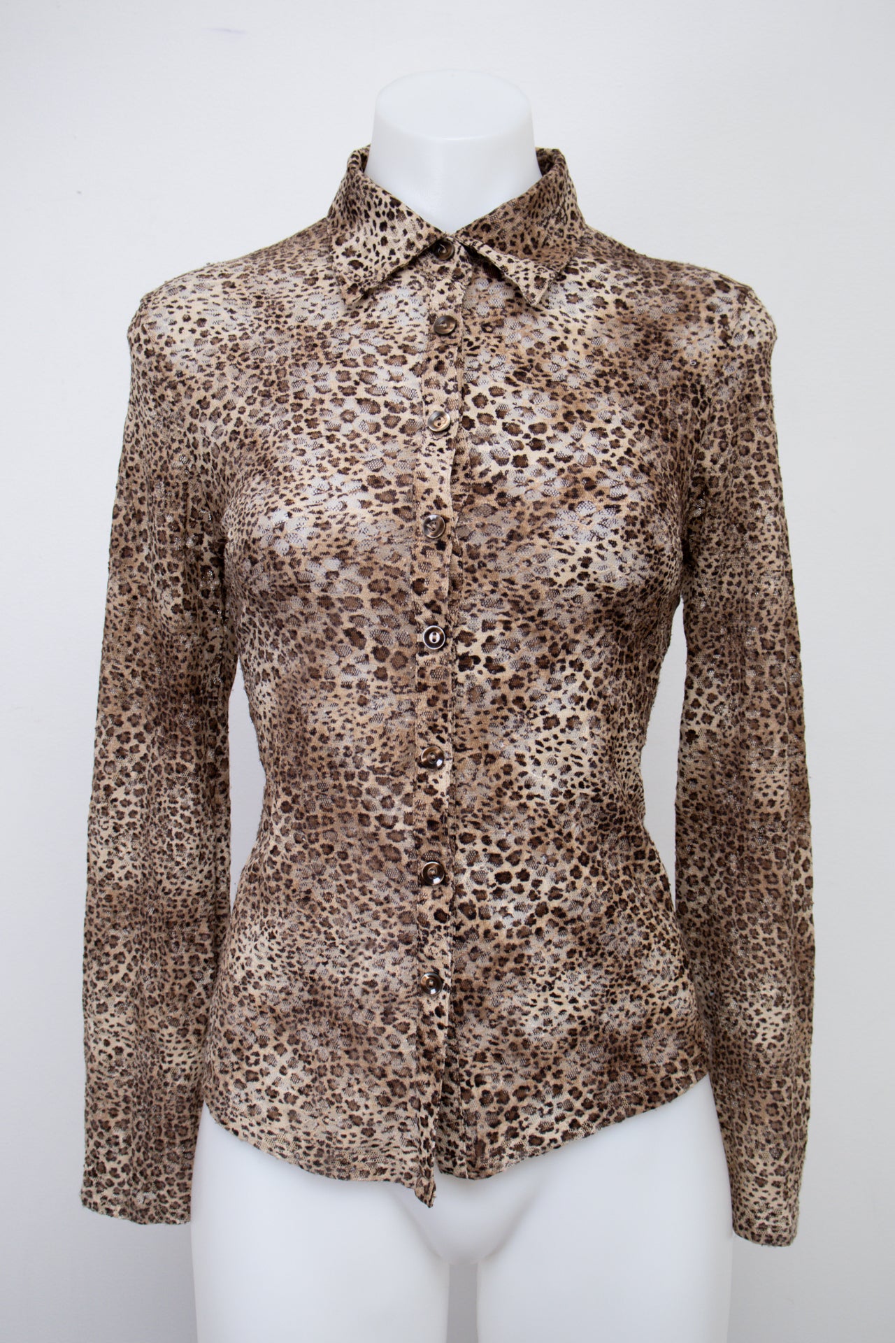 #072 Nine & Company T-shirt Brown | c. 200 | Size 8