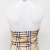 #098 Burberry London Halter Top Beige | c. 206 | Size 8