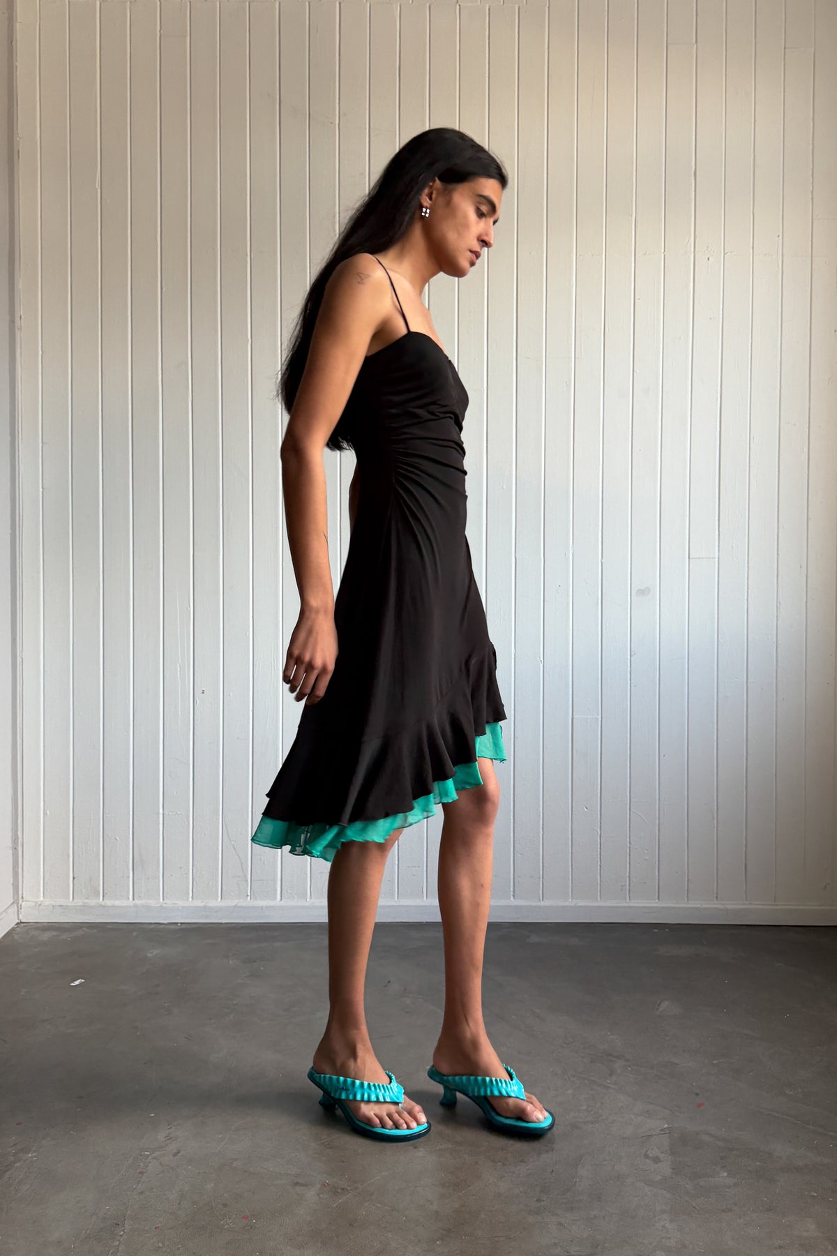 #191 City Triangles Dress Black | c. 208 | Size 12