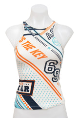 #47 Bsk Sport Tank Top White | c. 196 | Size 6