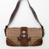 #171 Coach Shoulder Bag Brown | c. 206 | Size