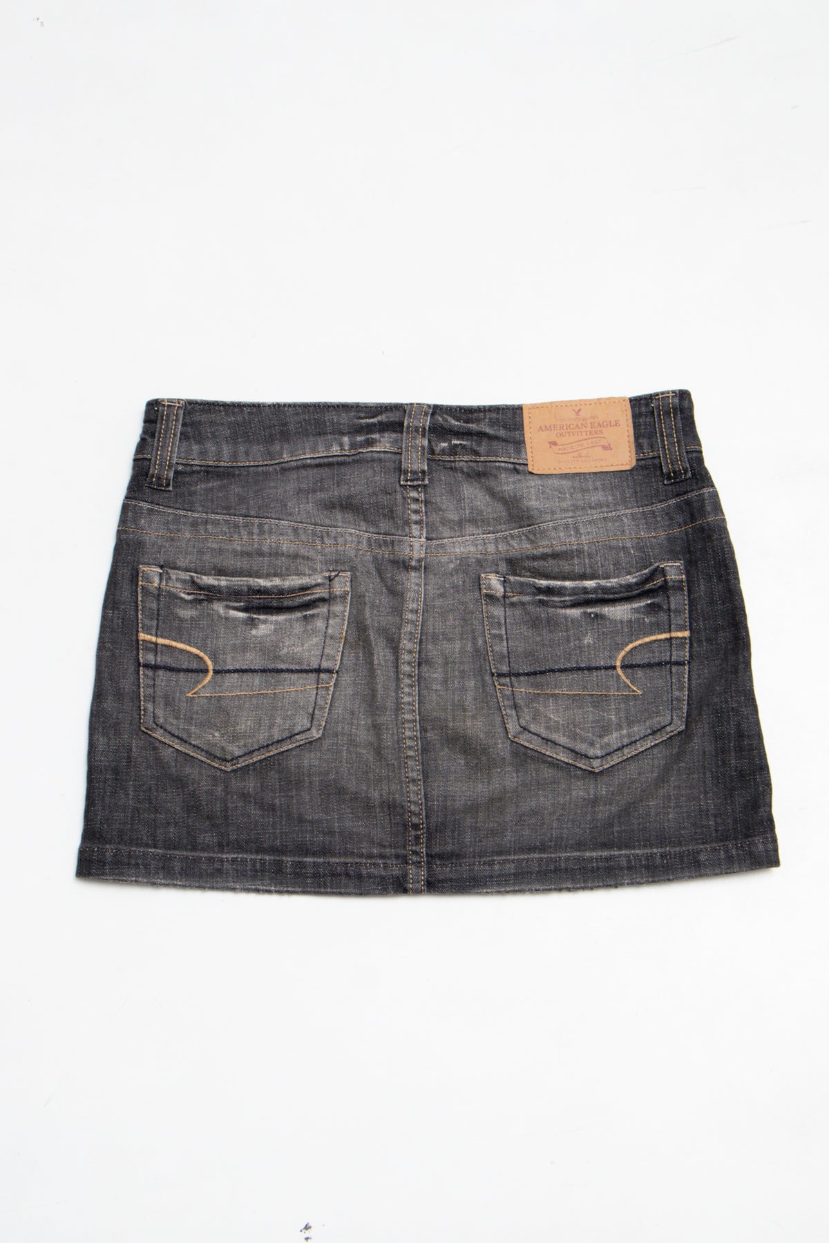 #163 American Eagle Outfitters Mini Skirt Blue | c. 209 | Size 8