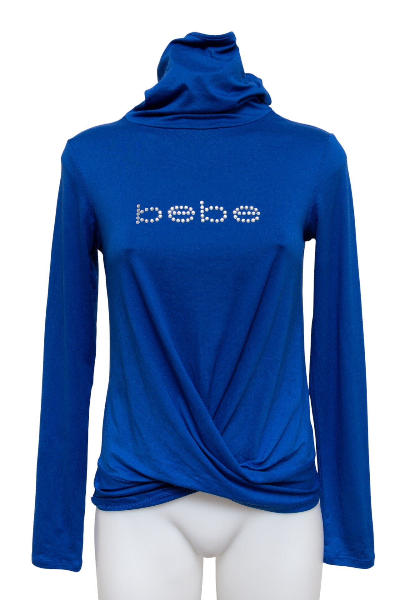#38 Bebe T-shirt Blue | c. 184 | Size 8