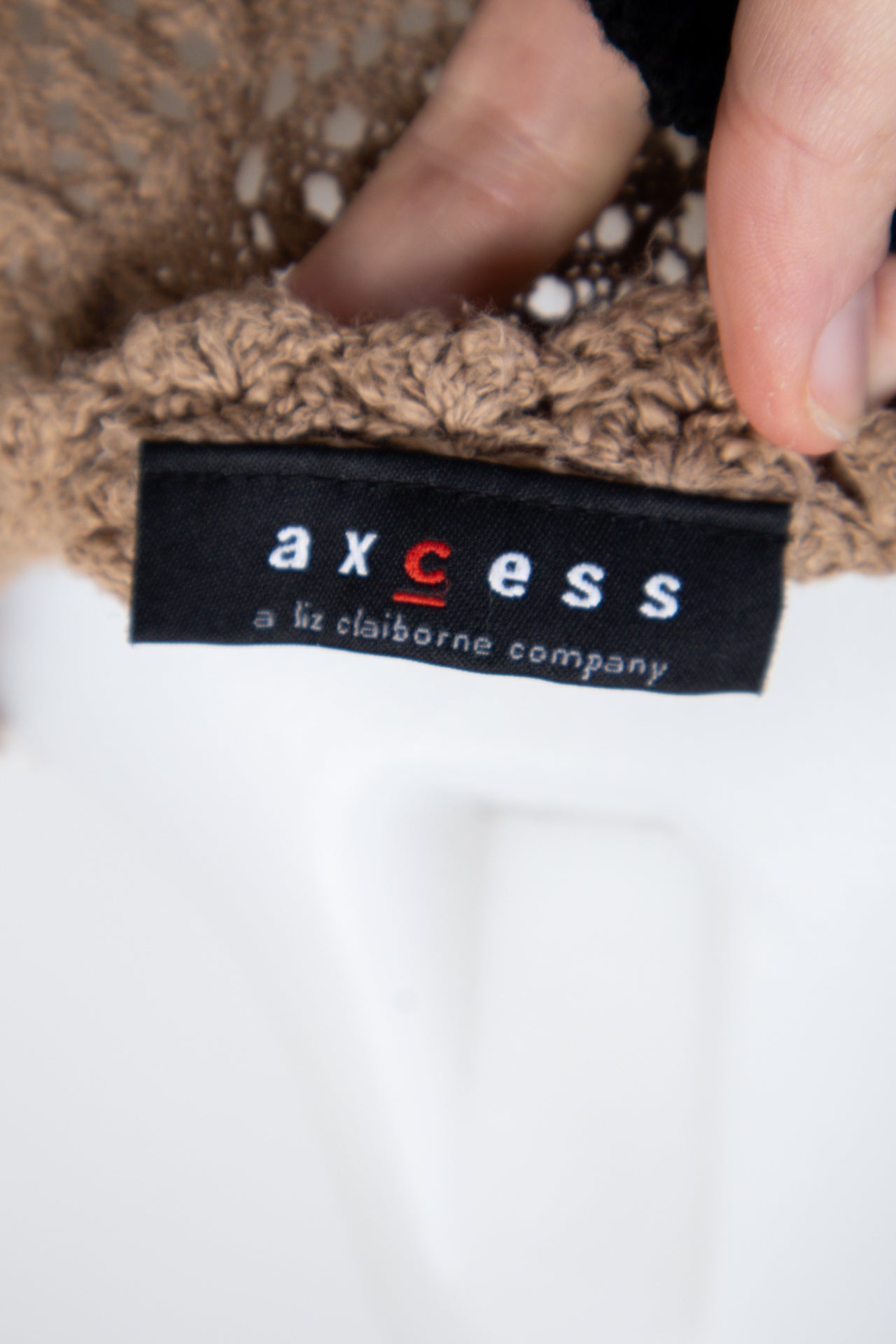 #095 Axcess A Liz Claiborne Company Camisole Top Brown | c. 207 | Size 10