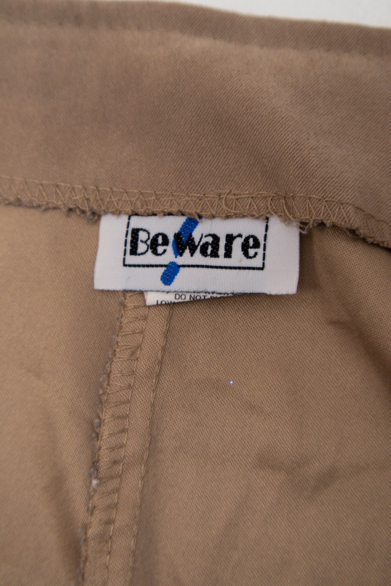 #109 Beware Pants Beige | c. 201 | Size 14/16