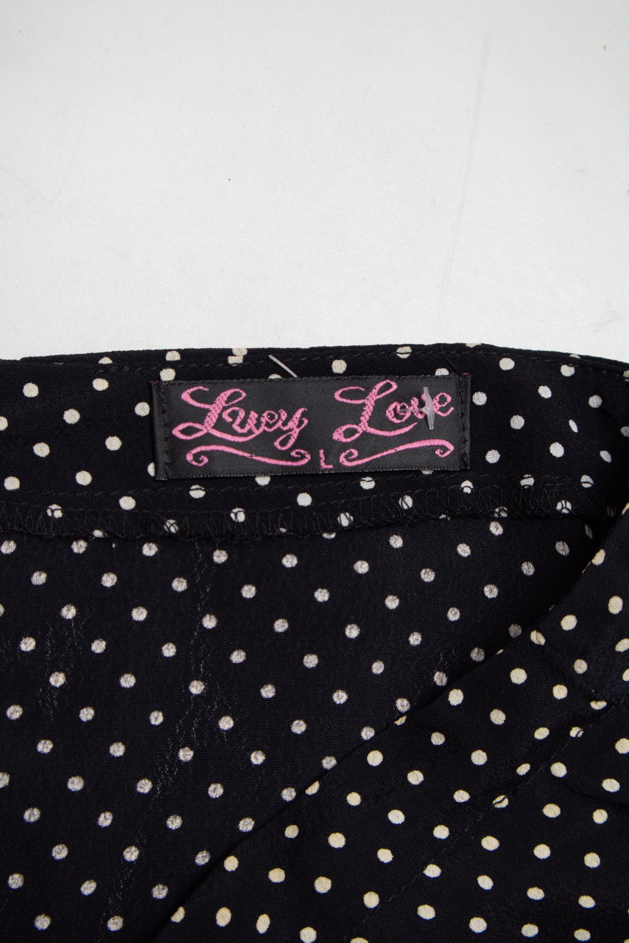 #129 Lucy Love Mini Skirt Black | c. 197 | Size 12