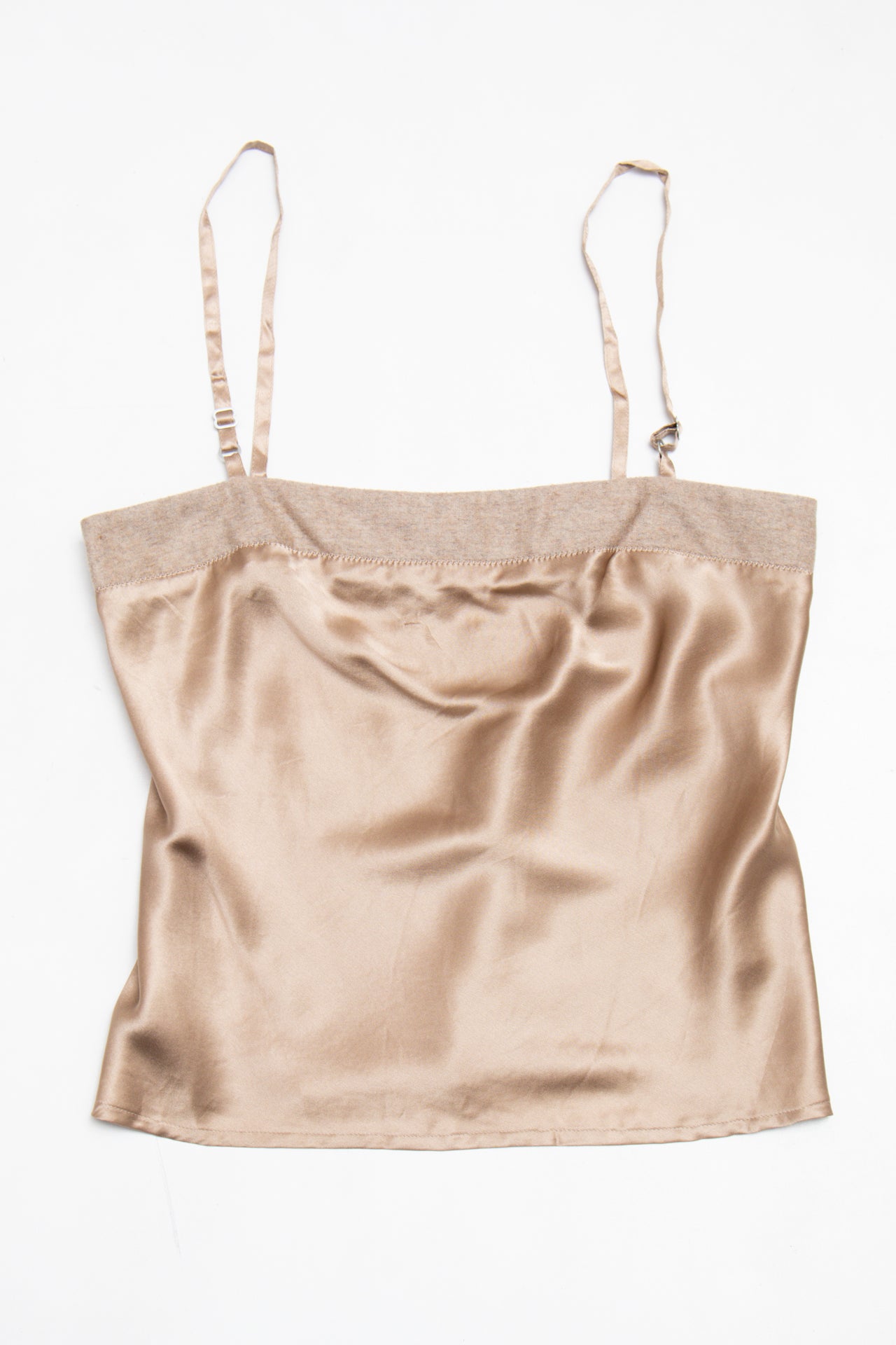 #134 Bcbg Max Azria Collection Cami Top Beige | c. 201 | Size 8