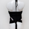 #17 Halter Top Black | c. 190 | Size 8