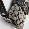 #192 Coach Shoulder Bag Black | c. 202 | Size