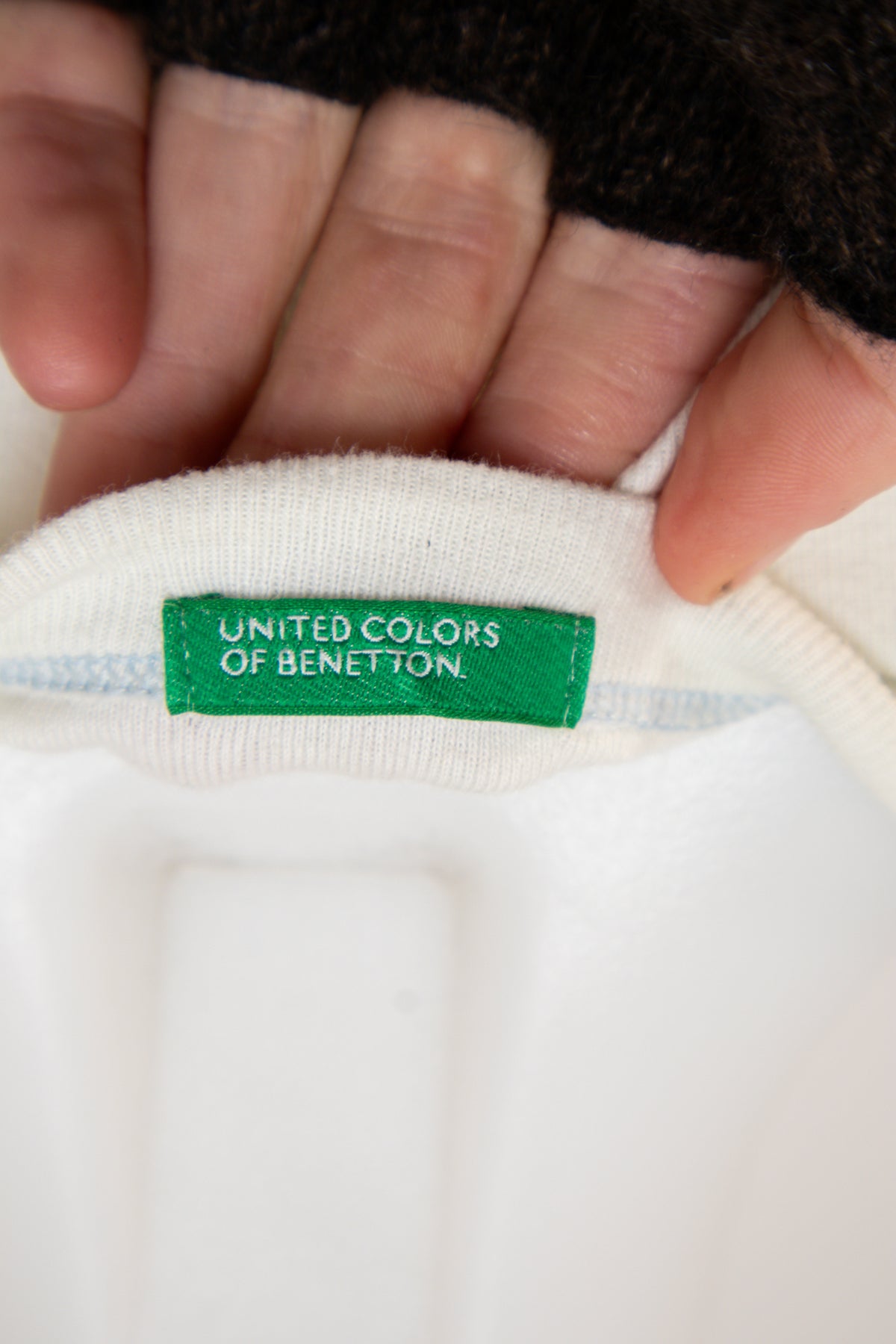 #065 United Colors Of Benetton T-shirt White | c. | Size 8