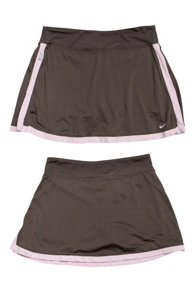 #123 Nike Mini Skirt Brown | c. 196 | Size 8