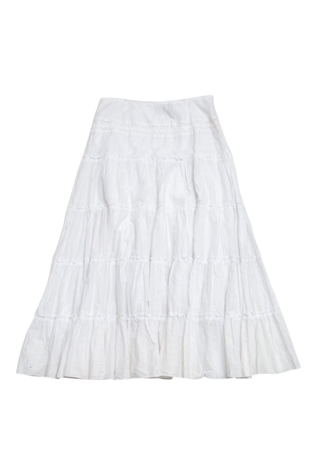 #113 Tribal Skirt White | c. 200 | Size 8
