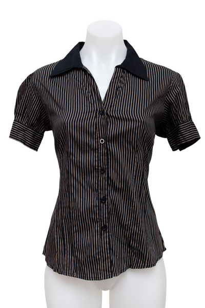 #102 Blu Label T-shirt Black | c. 194 | Size 10
