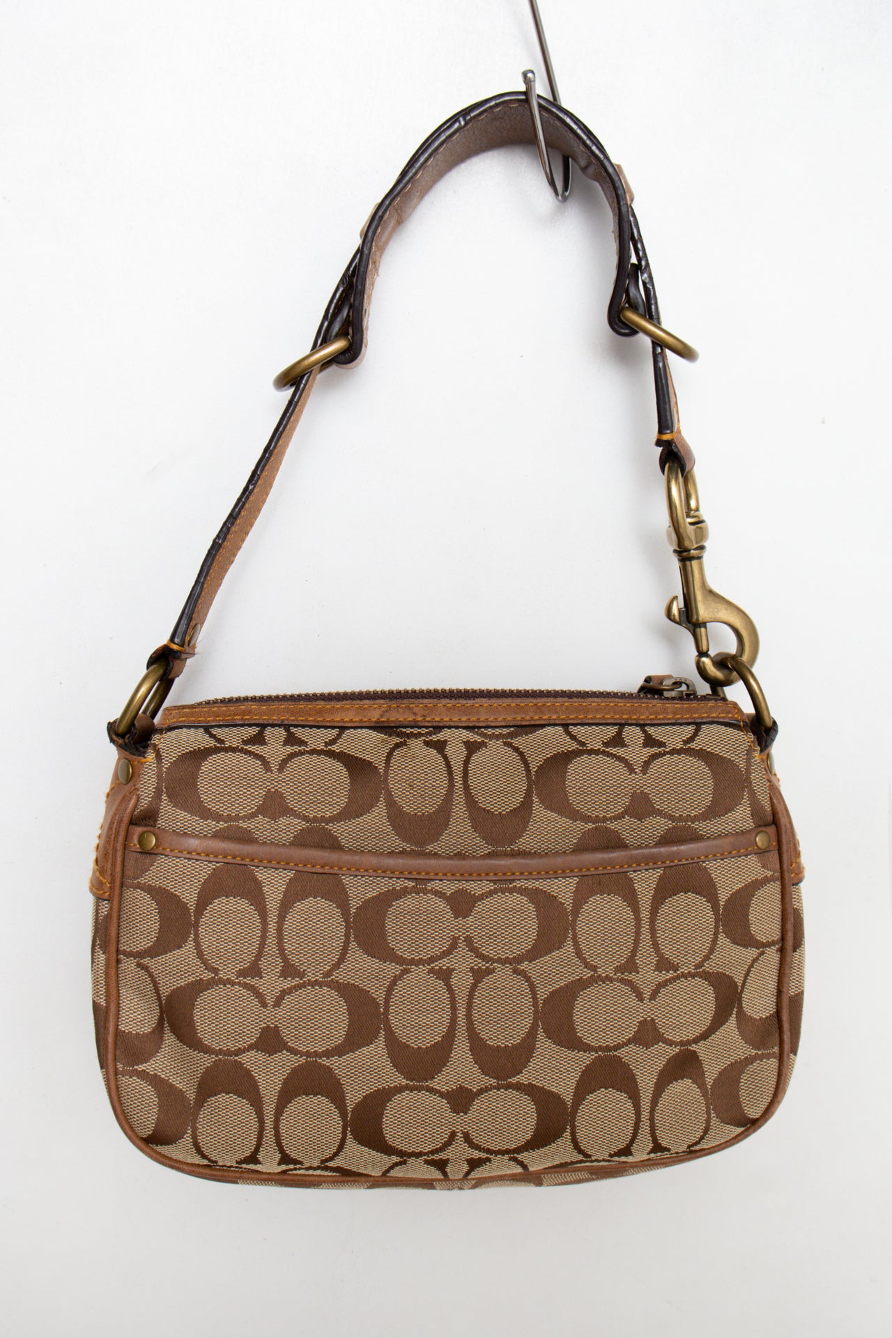 #151 Coach Shoulder Bag Brown | c. 187 | Size