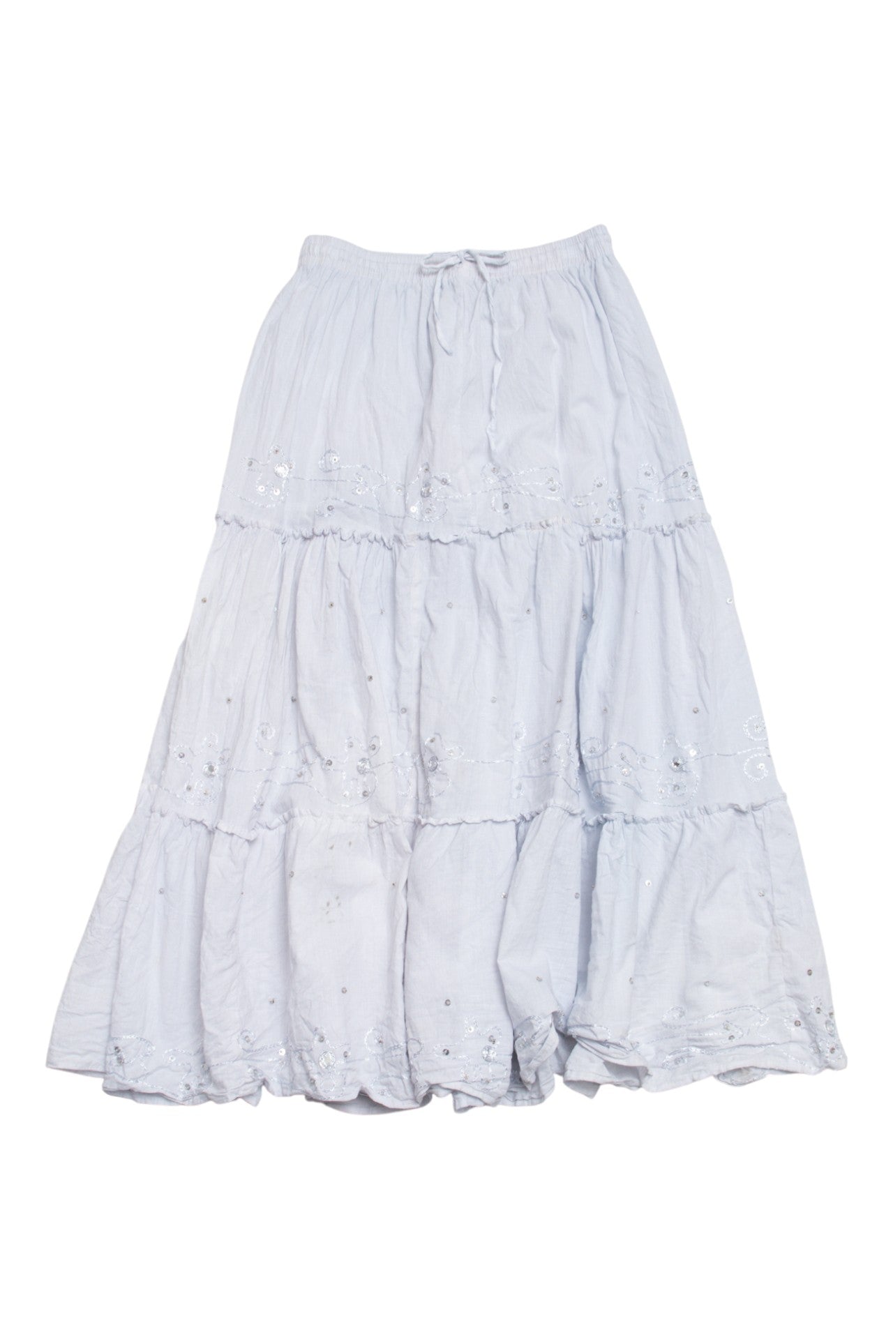 #144 2nvu Skirt White | c. 202 | Size 4