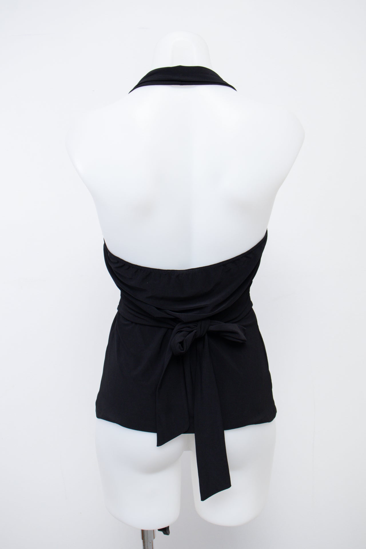 #066 Vol.1 Halter Top Black | c. 207 | Size 8