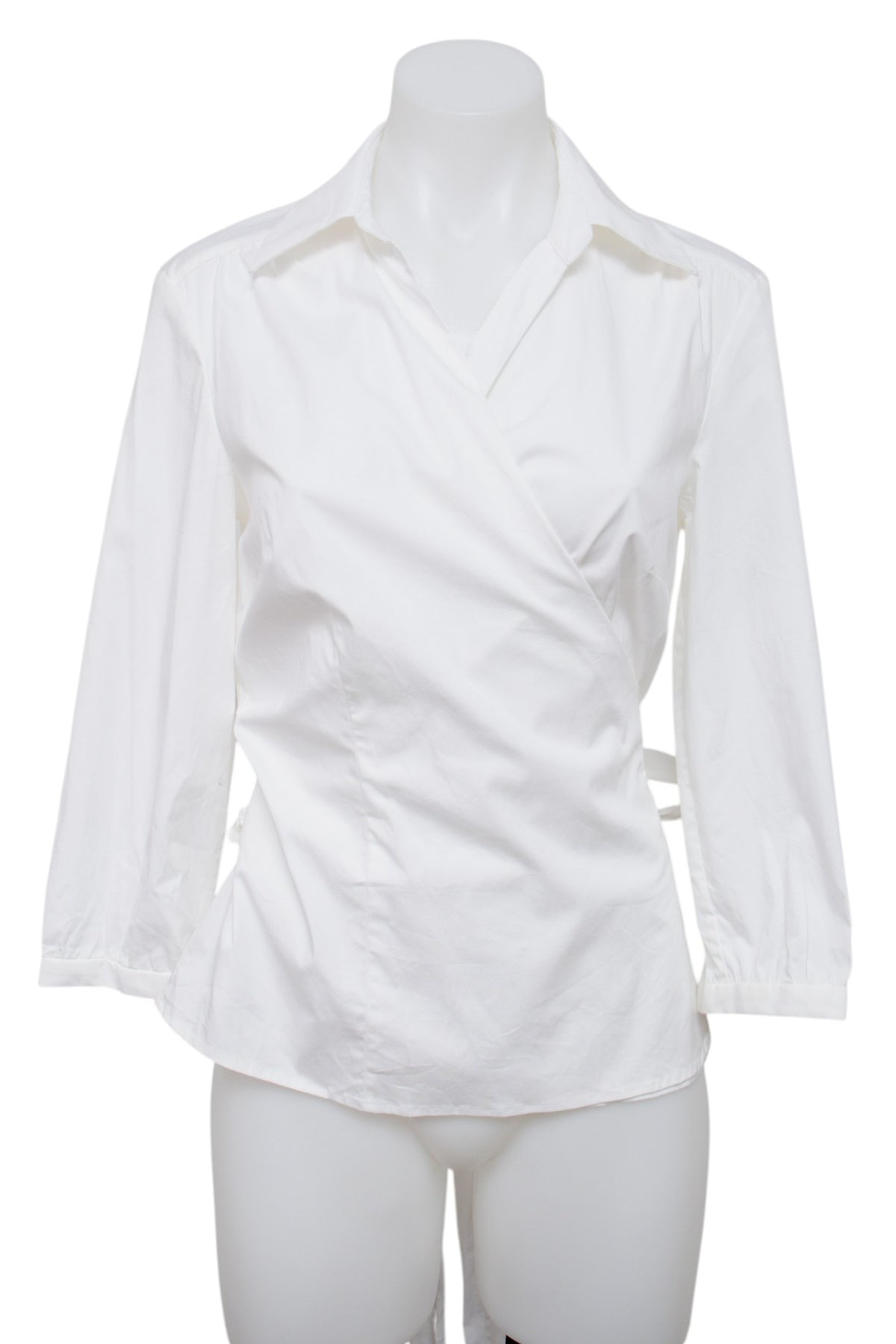 #044 Ann Taylor Long Sleeve White | c. 209 | Size 6