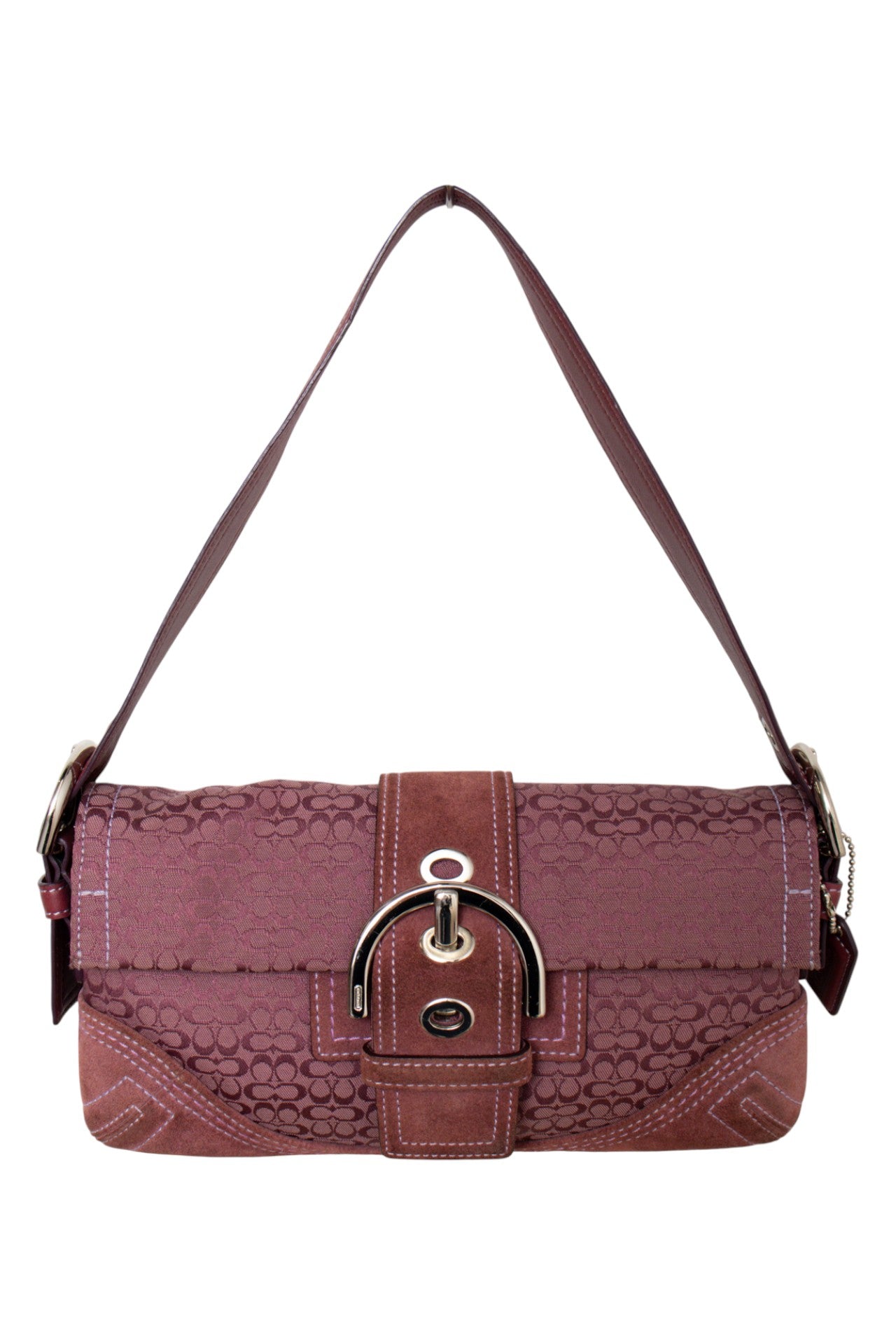 #193 Coach Shoulder Bag Brown | c. 189 | Size