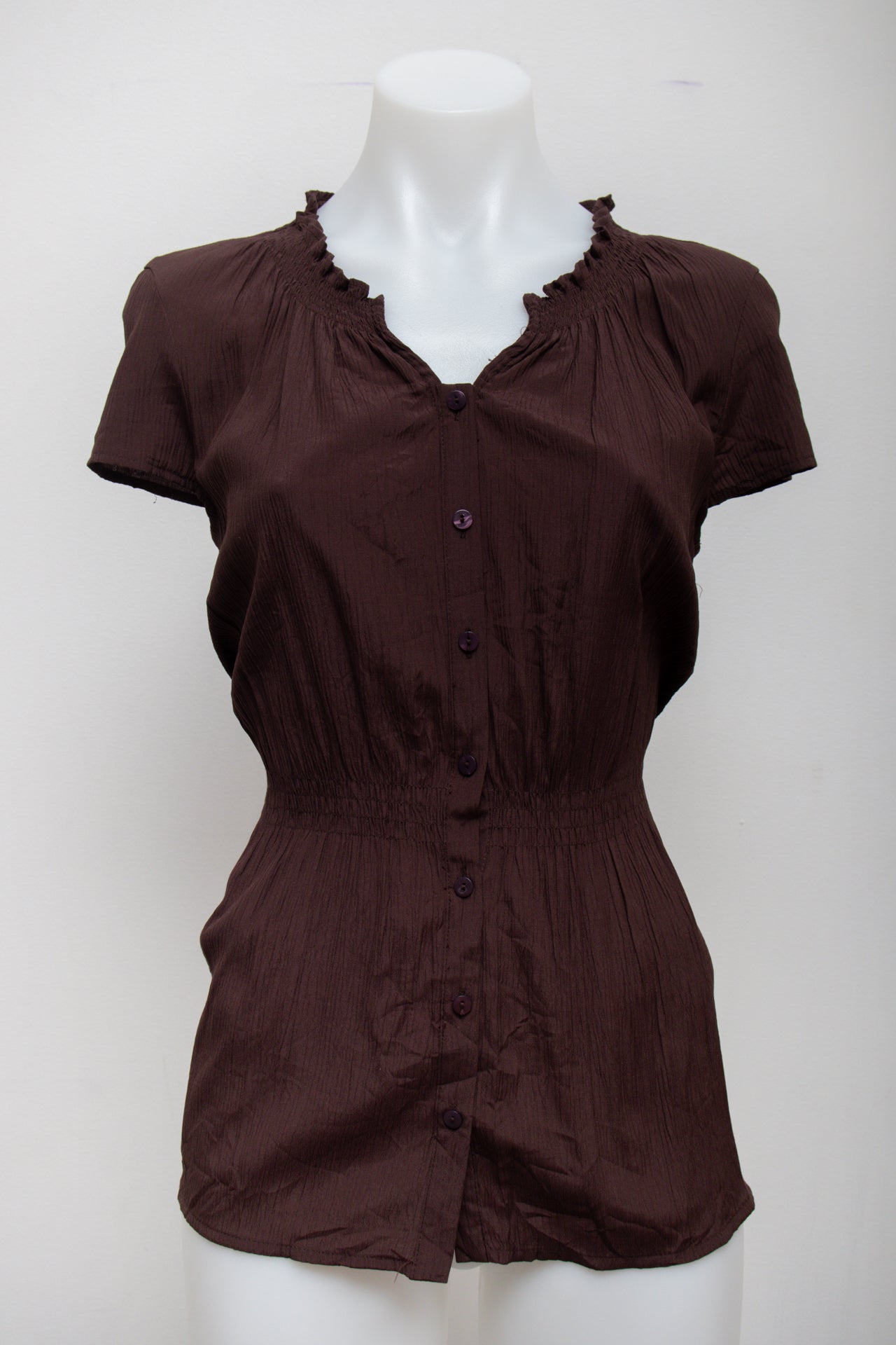 #85 Jaclyn Smith T-shirt Brown | c. 178 | Size 10