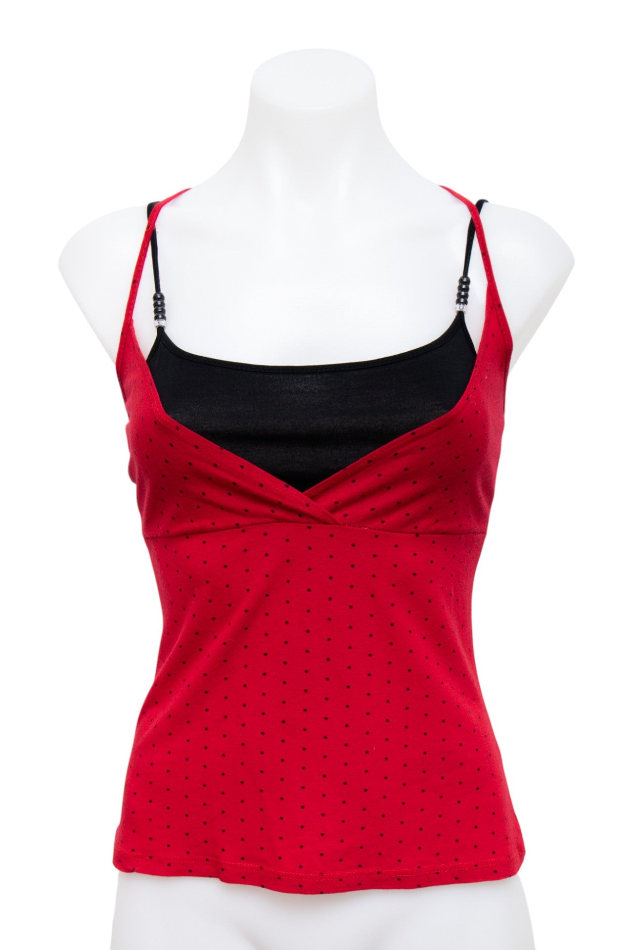 #42 Lemon Fashion Cami Top Red | c. 197 | Size 8
