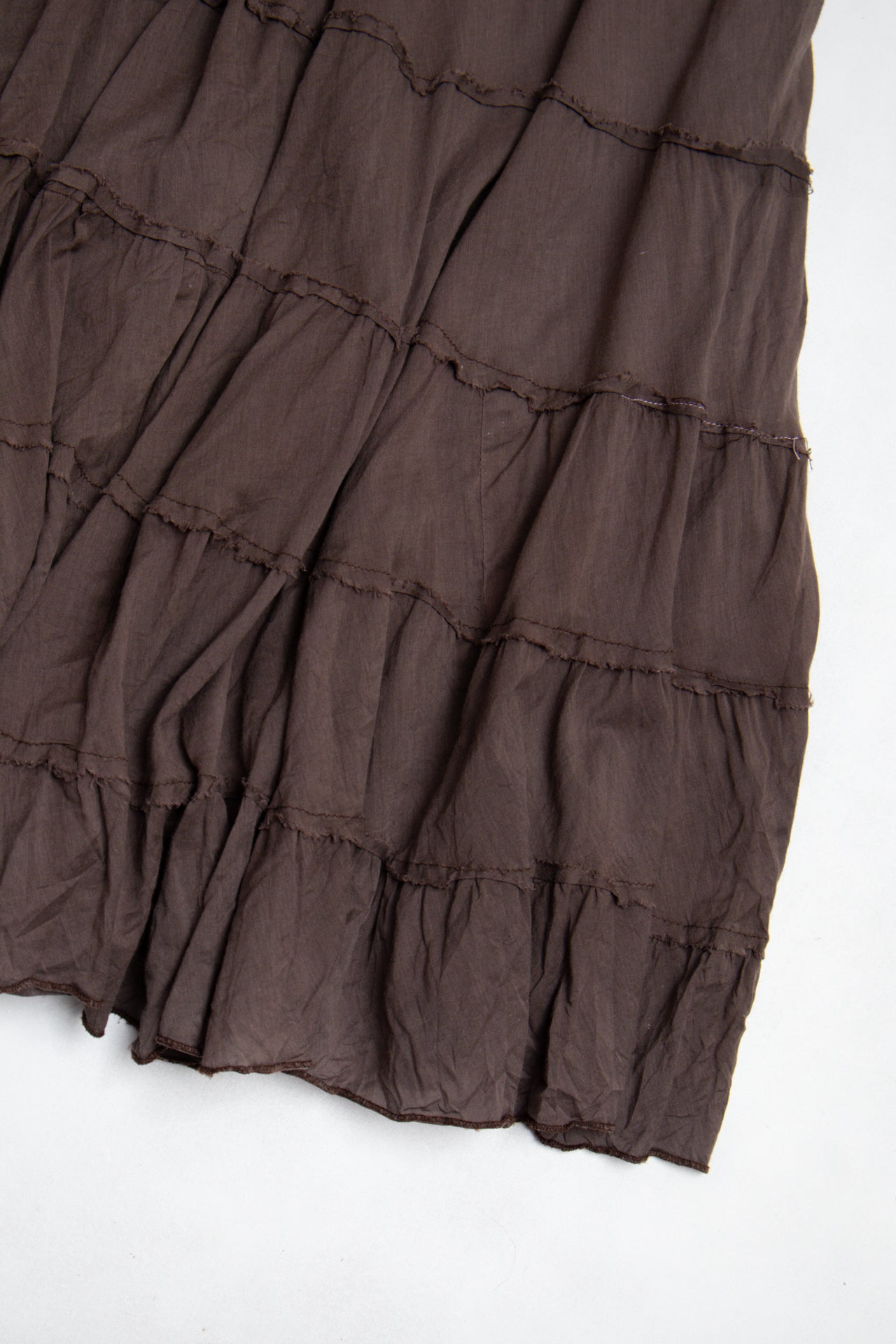 #166 Mix Nouveau Skirt Brown | c. 198 | Size 8/10