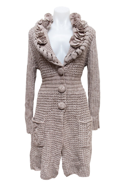 #115 Collection Dressbarn Dress Beige | c. 192 | Size 8/10