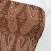 #001 Maurices Cami Top Brown | c. 200 | Size 8