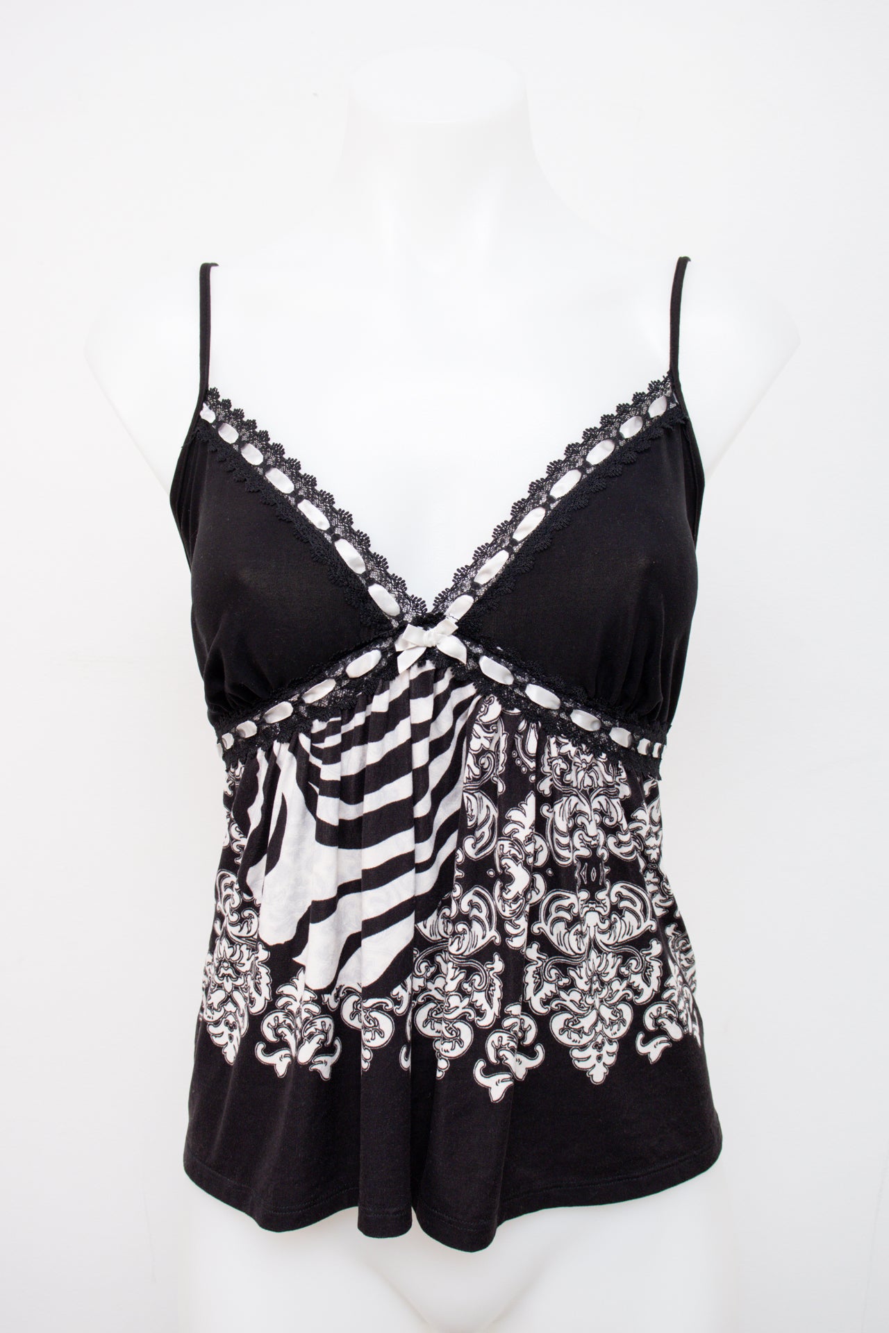 #044 Studio 1940 Cami Top Black | c. 202 | Size 12