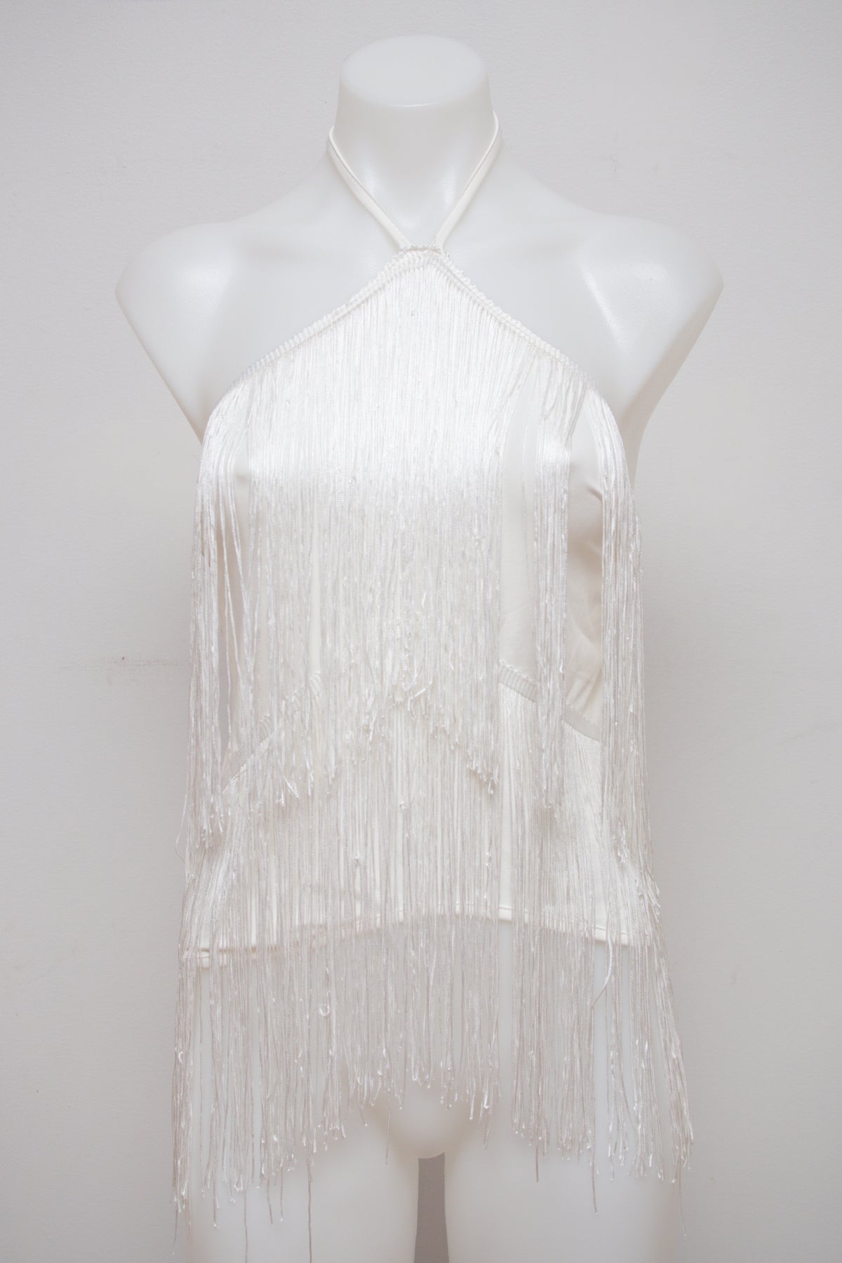#133 Halter White | c. 209 | Size 8