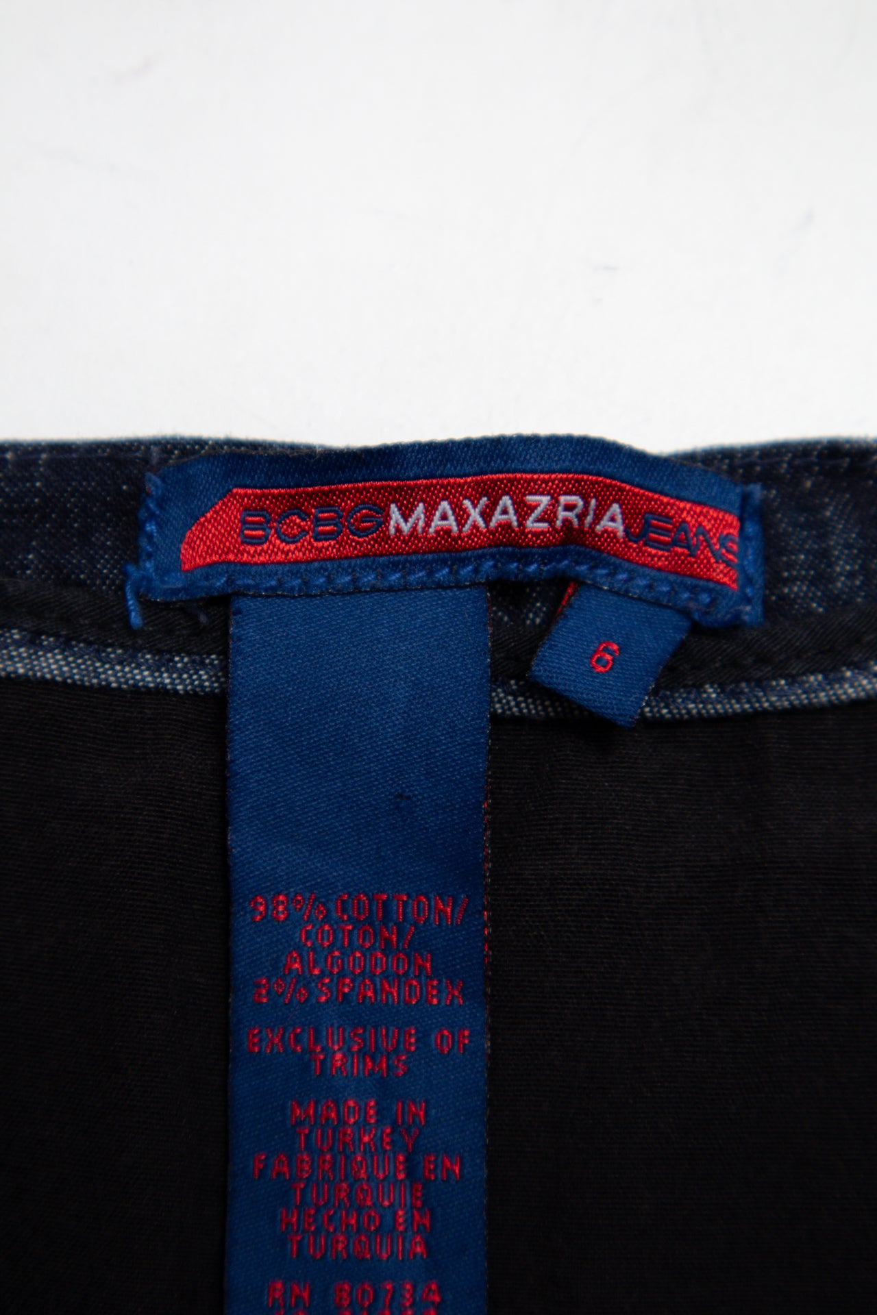 #128 Bcbgmaxazria Mini Skirt Blue | c. 202 | Size 8