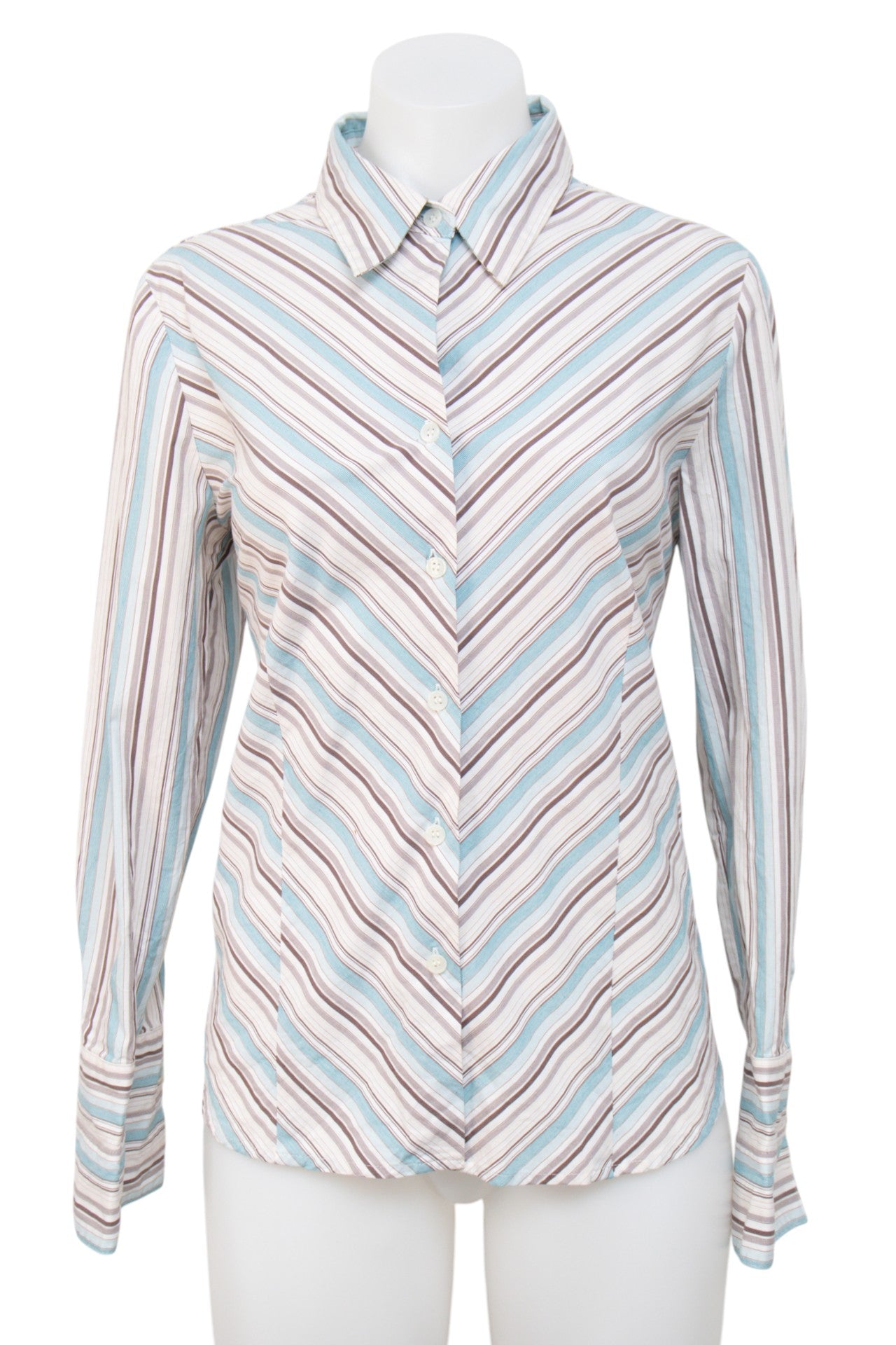 #031 Worthington T-shirt Blue | c. | Size 10/12