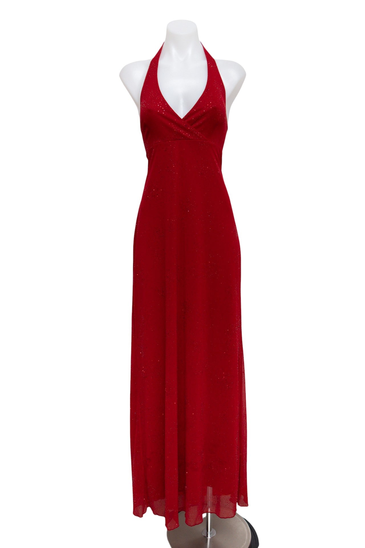 #103 City Triangles Dress Red | c. 193 | Size 12