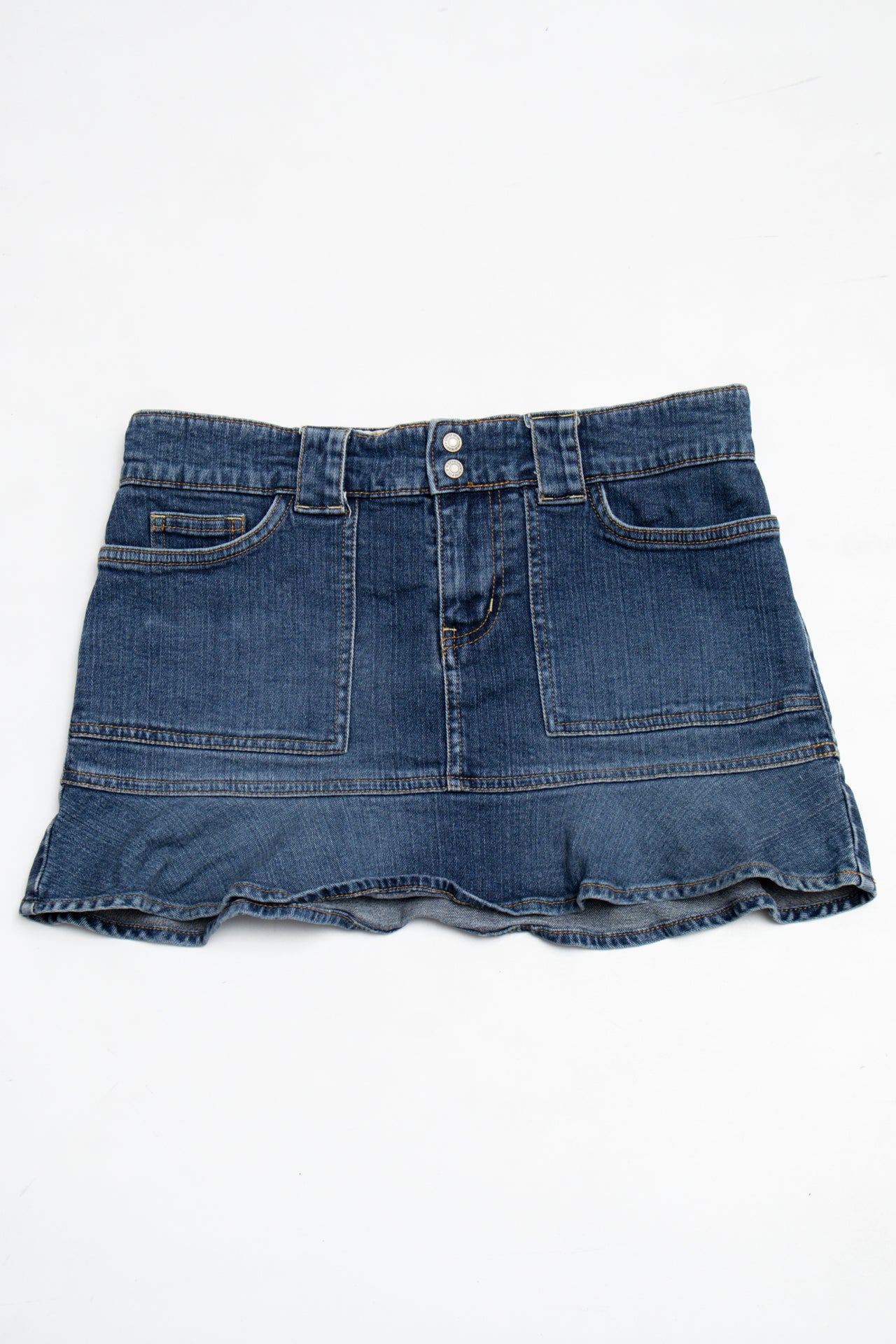#154 Old Navy Mini Skirt Blue | c. 200 | Size 8