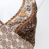 #48 Laundry By Shelli Segal Cami Top Brown | c. 197 | Size 8