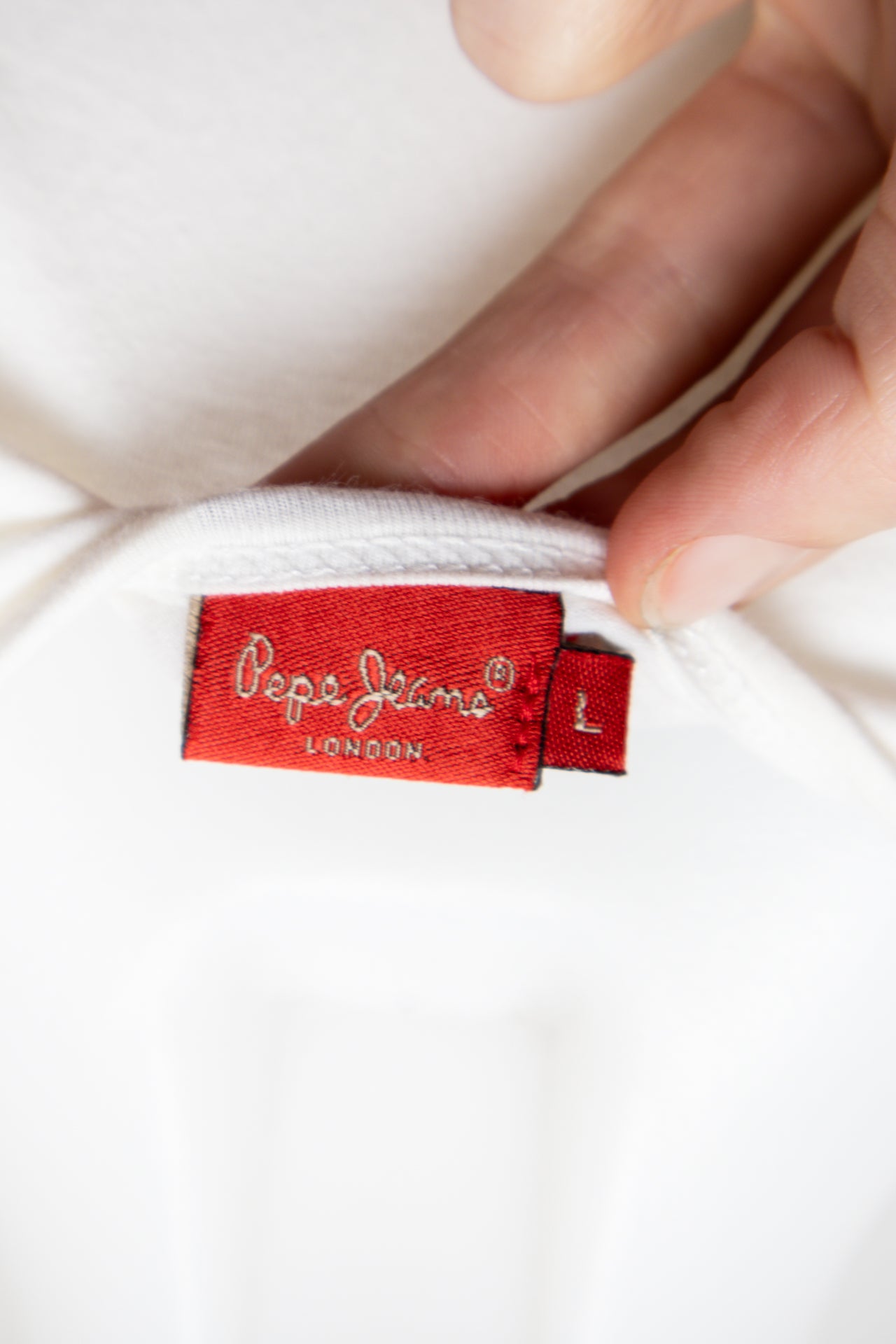 #12 Pepe Jeans London Tank Top White | c. 191 | Size 8