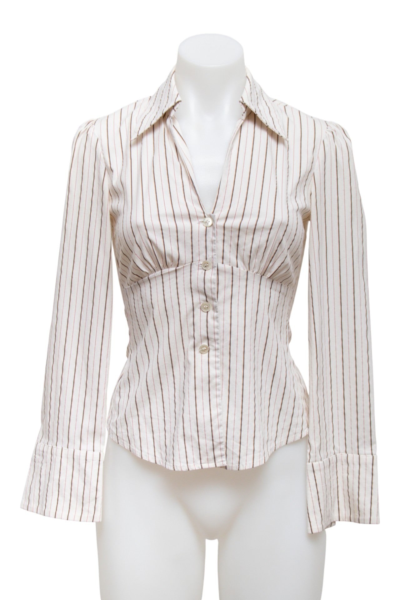 #109 Trina Turk T-shirt White | c. 178 | Size 6