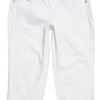 #077 Earl Jean Capris White | c. 209 | Size 6